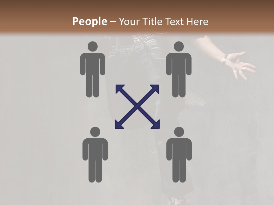 Balance Jeans Performance PowerPoint Template