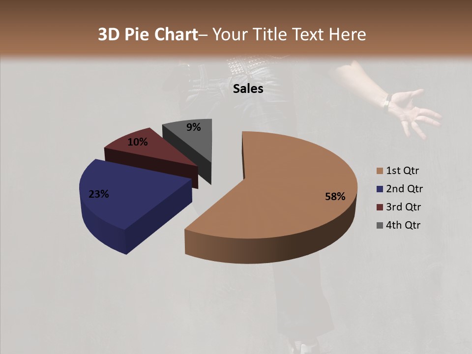 Balance Jeans Performance PowerPoint Template