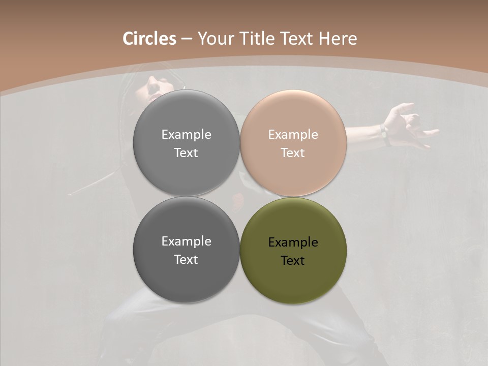 Break Dance Stand Studio PowerPoint Template