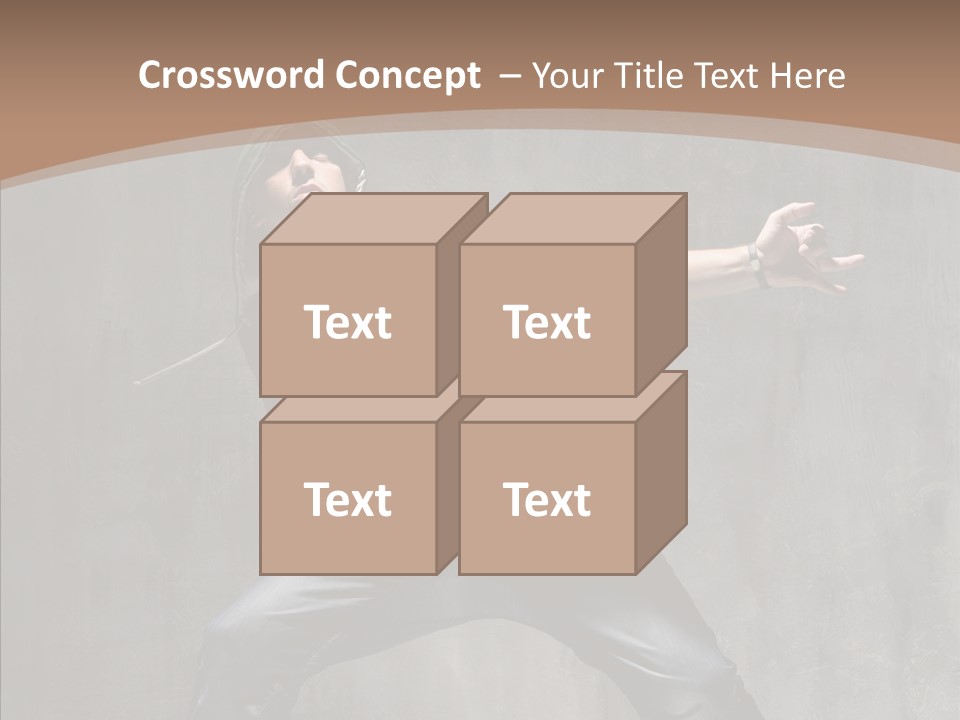 Break Dance Stand Studio PowerPoint Template