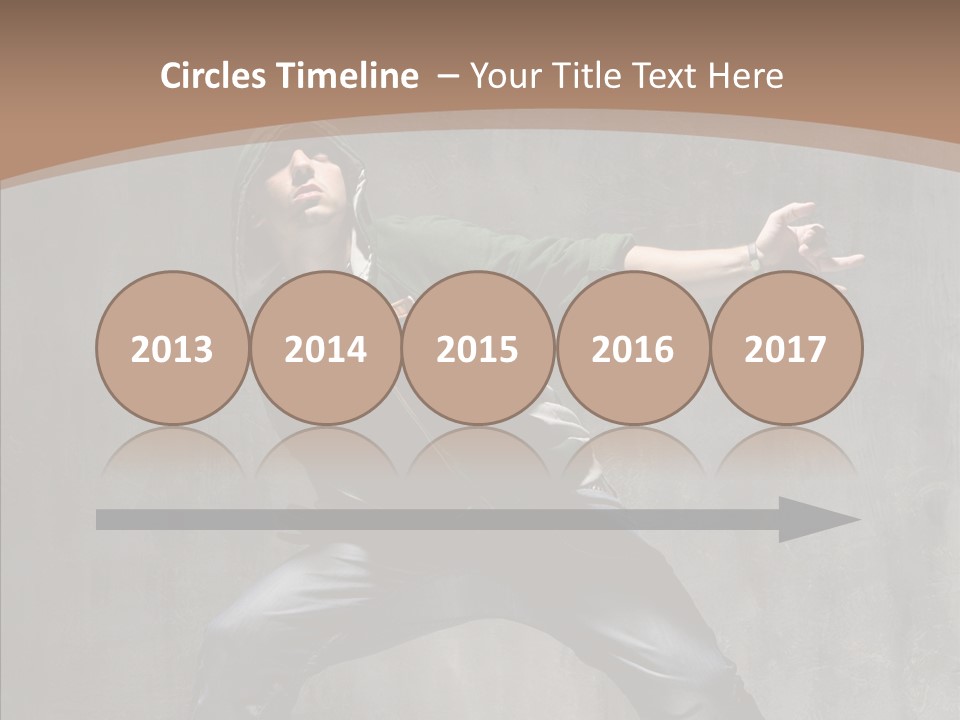 Break Dance Stand Studio PowerPoint Template