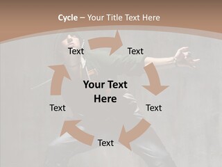 Break Dance Stand Studio PowerPoint Template