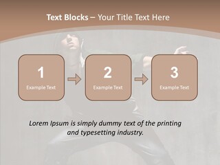 Break Dance Stand Studio PowerPoint Template