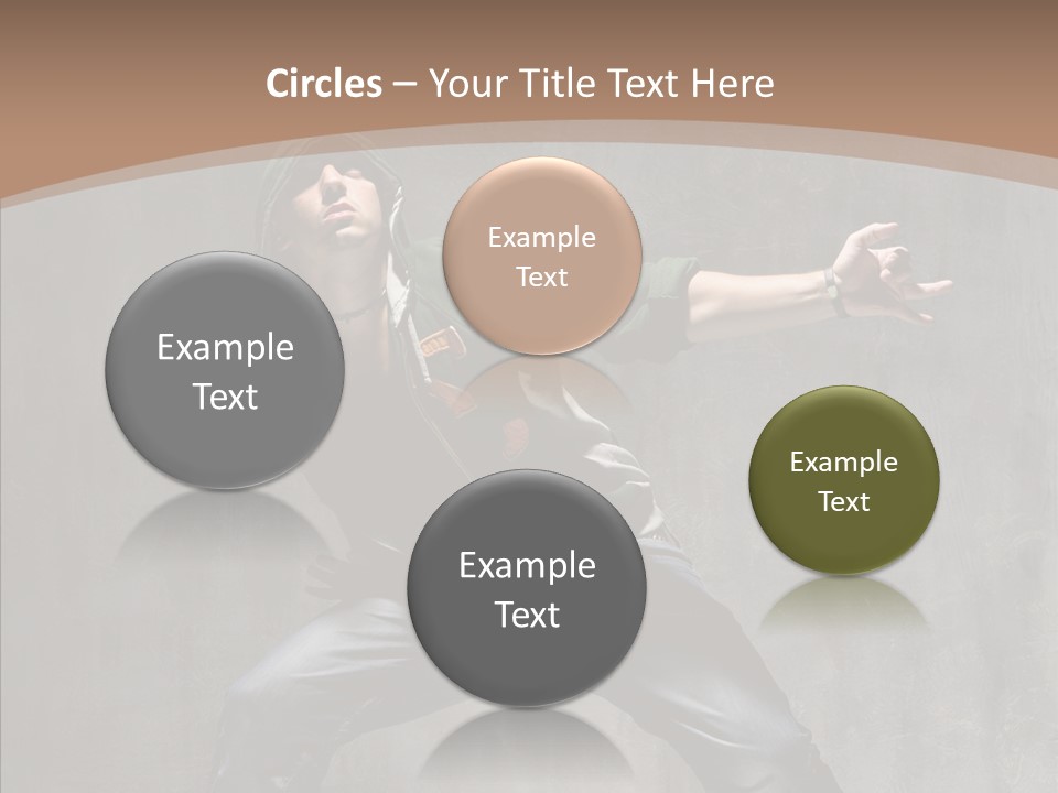 Break Dance Stand Studio PowerPoint Template