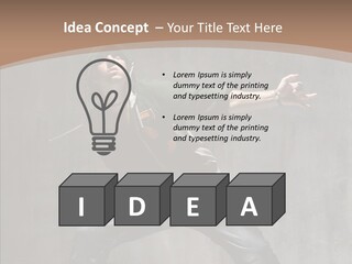 Break Dance Stand Studio PowerPoint Template
