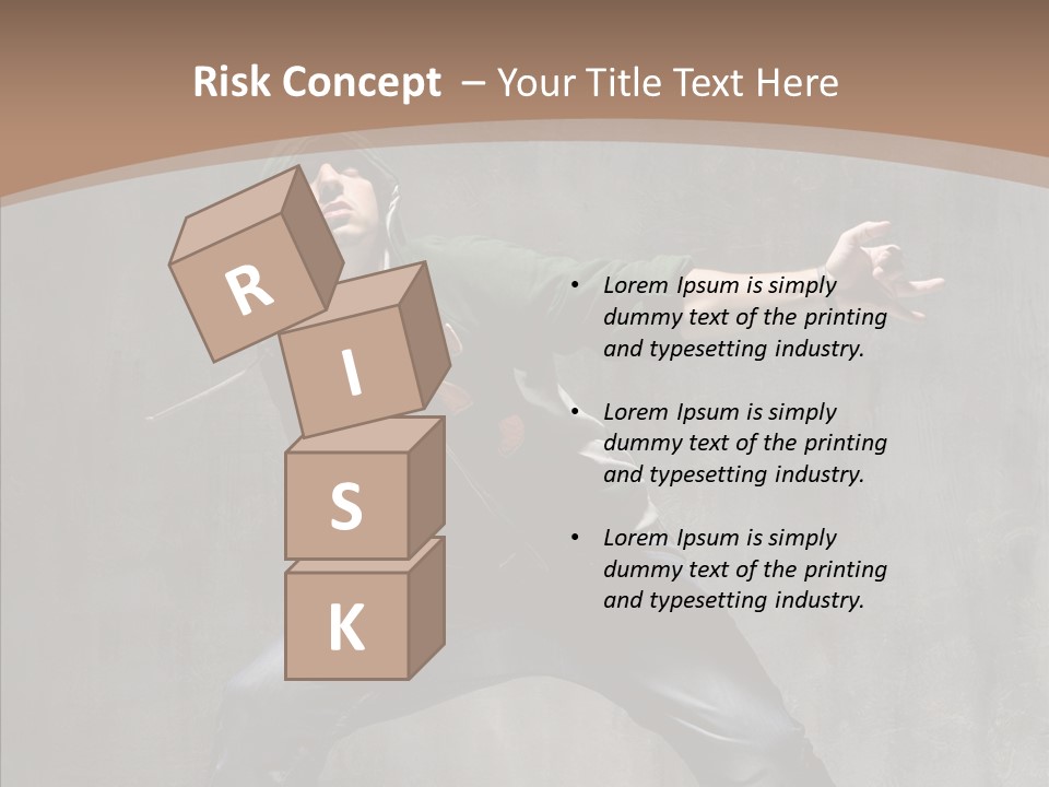 Break Dance Stand Studio PowerPoint Template