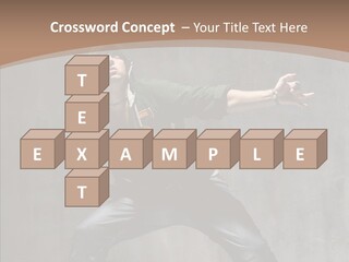 Break Dance Stand Studio PowerPoint Template