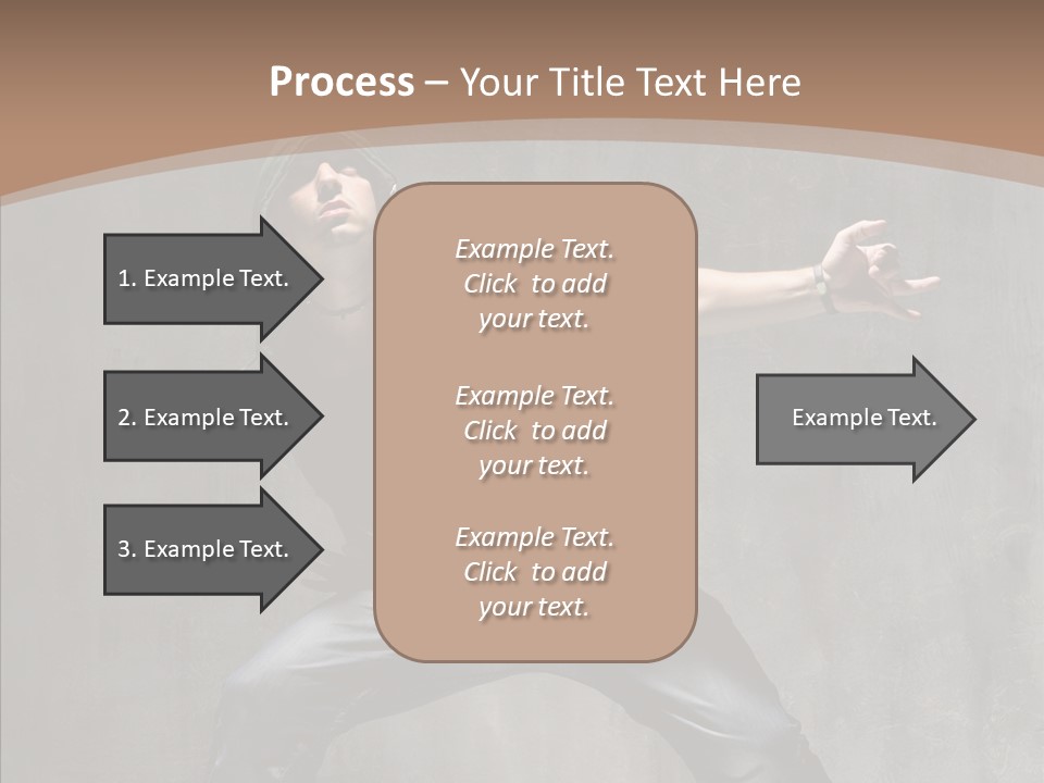 Break Dance Stand Studio PowerPoint Template