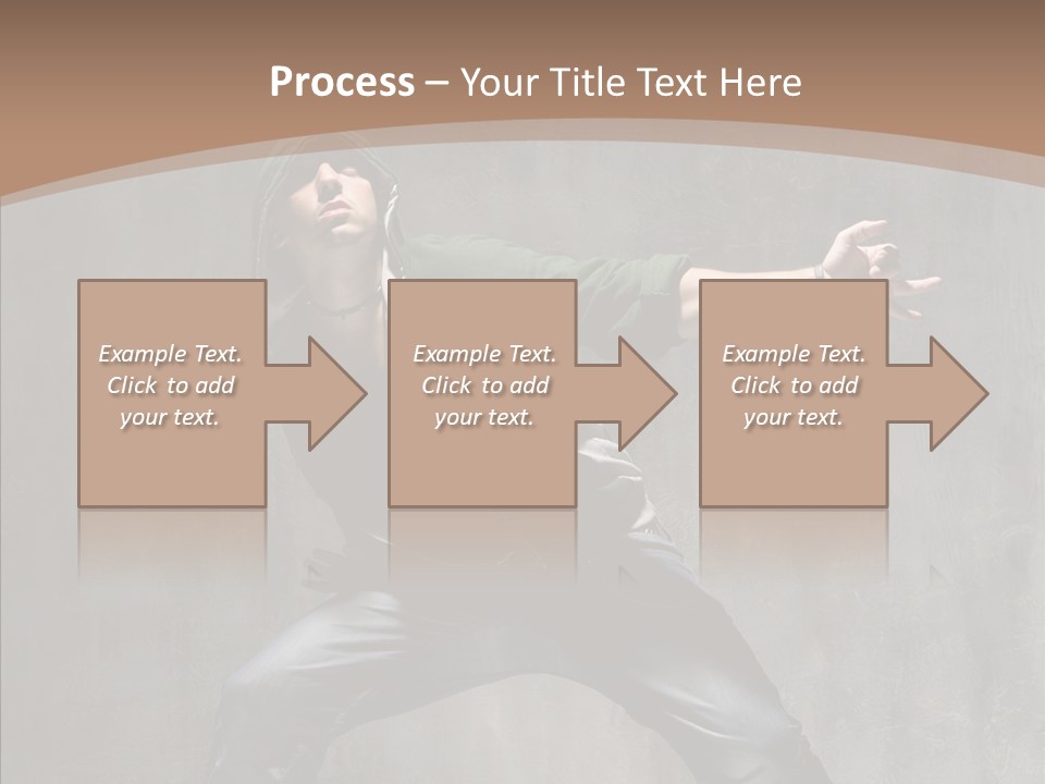 Break Dance Stand Studio PowerPoint Template