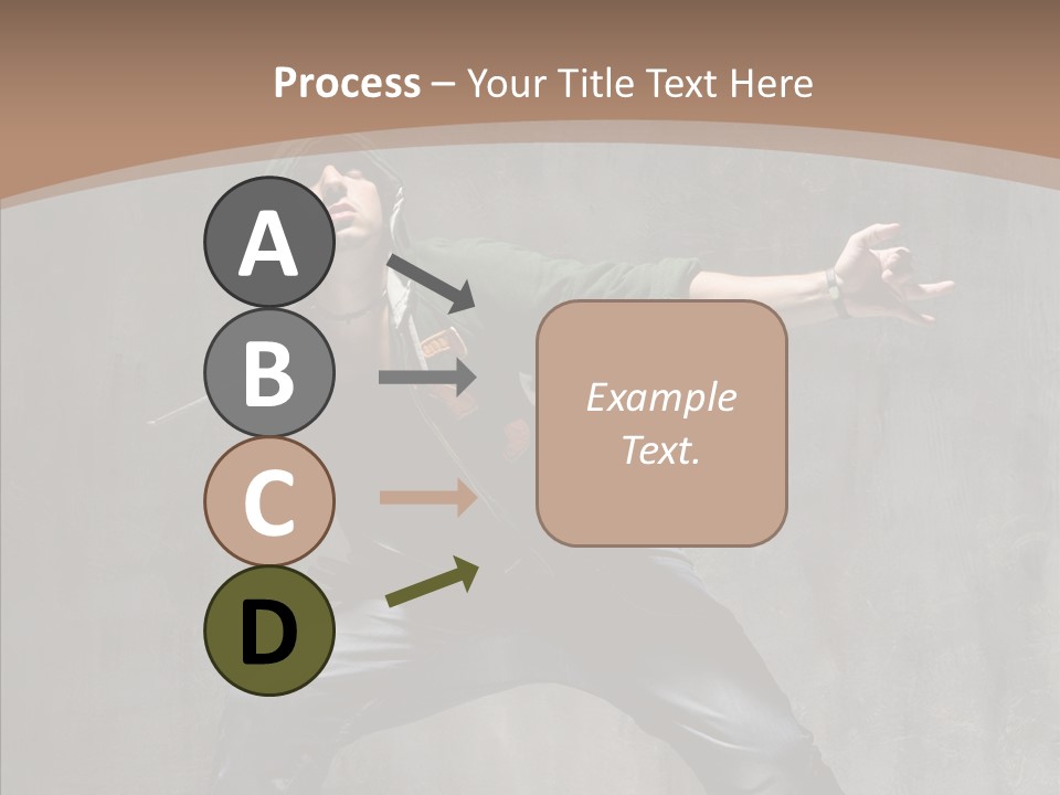Break Dance Stand Studio PowerPoint Template