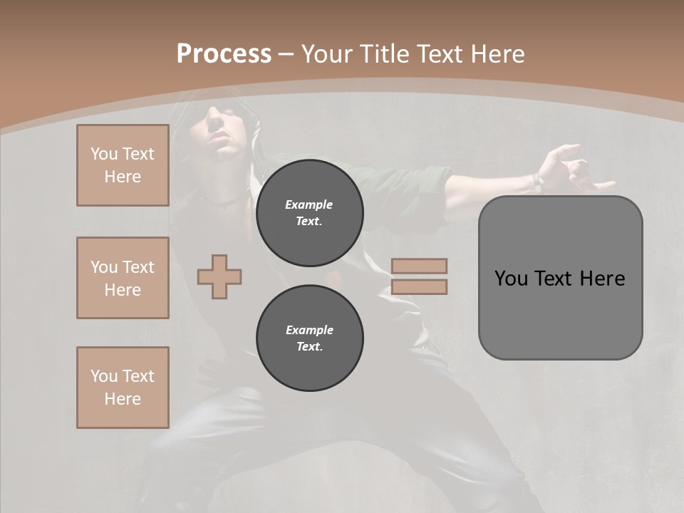 Break Dance Stand Studio PowerPoint Template