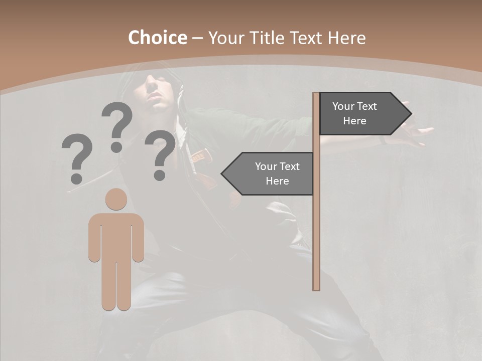 Break Dance Stand Studio PowerPoint Template