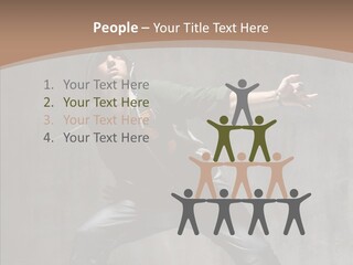 Break Dance Stand Studio PowerPoint Template