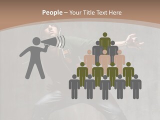 Break Dance Stand Studio PowerPoint Template