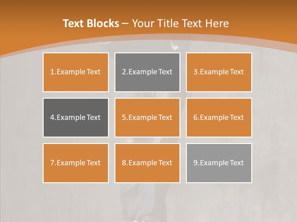 Breakdance Aerobics Exercise PowerPoint Template