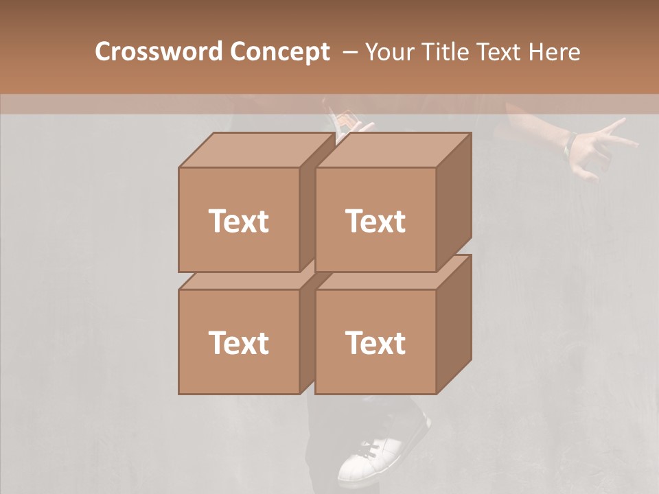 Adolescence Jumper Teenager PowerPoint Template