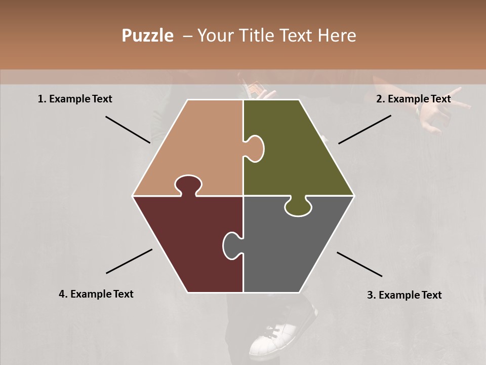 Adolescence Jumper Teenager PowerPoint Template