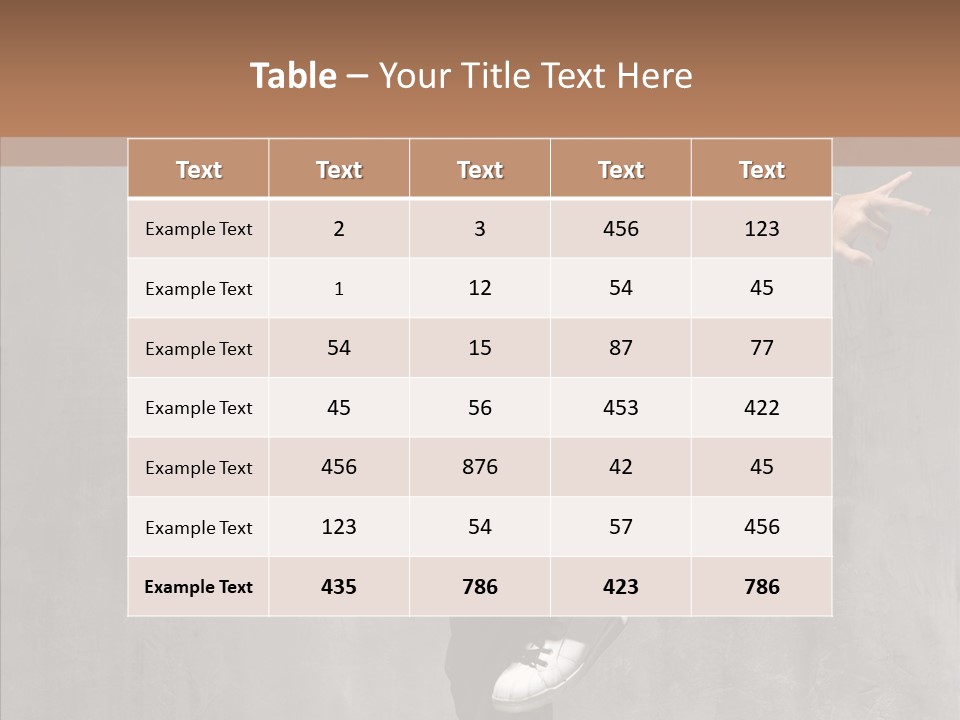 Adolescence Jumper Teenager PowerPoint Template