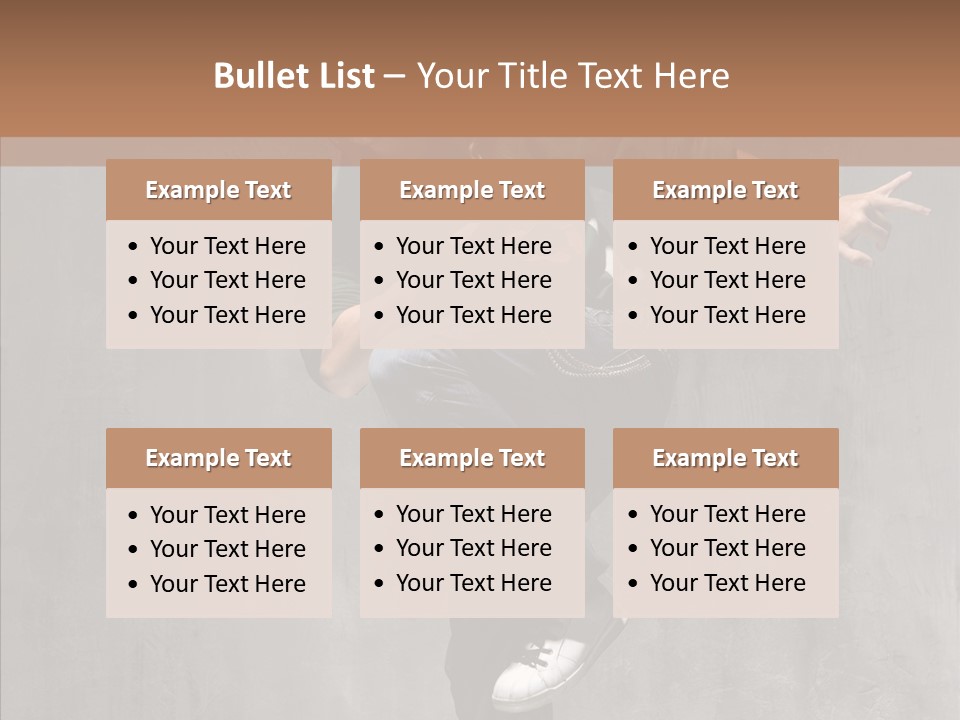 Adolescence Jumper Teenager PowerPoint Template