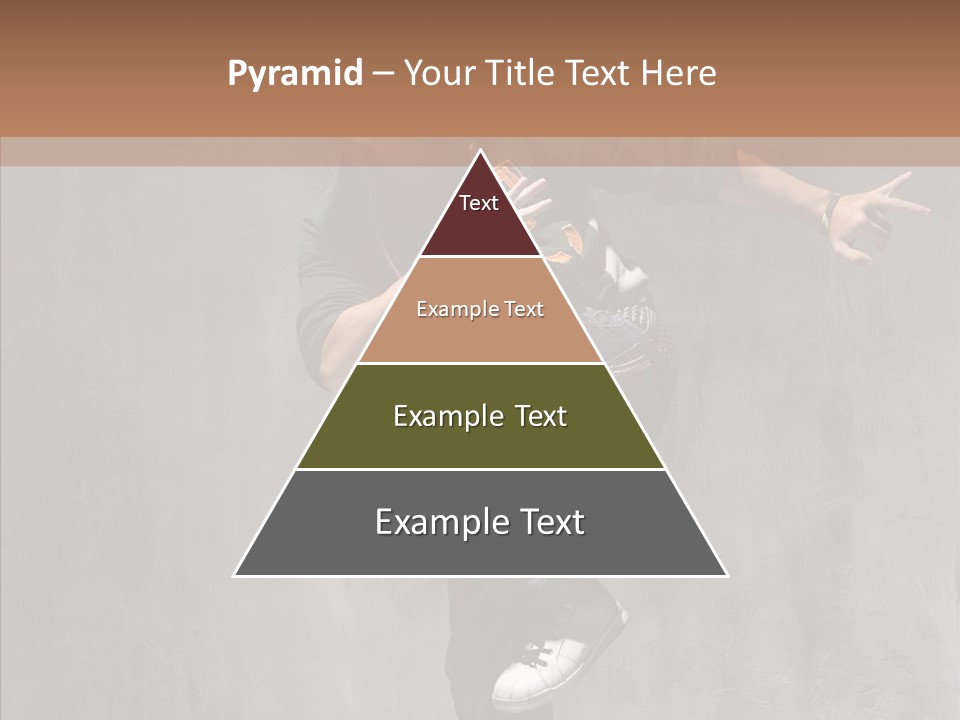 Adolescence Jumper Teenager PowerPoint Template