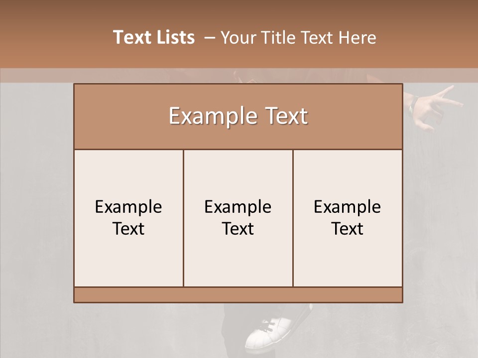 Adolescence Jumper Teenager PowerPoint Template