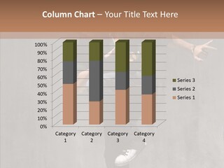 Adolescence Jumper Teenager PowerPoint Template