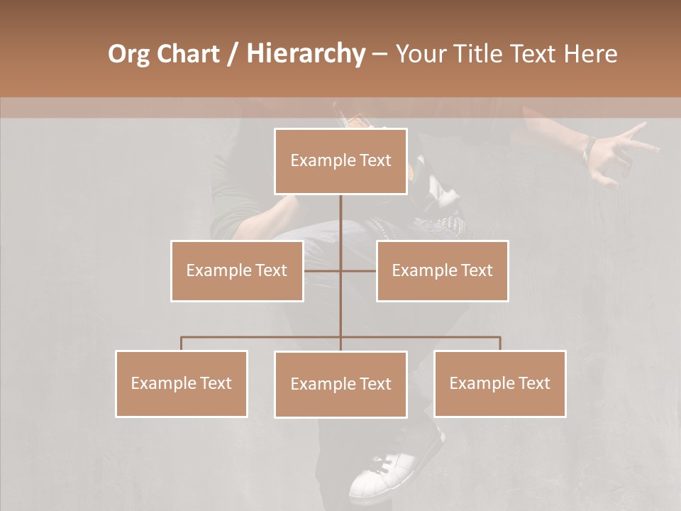 Adolescence Jumper Teenager PowerPoint Template