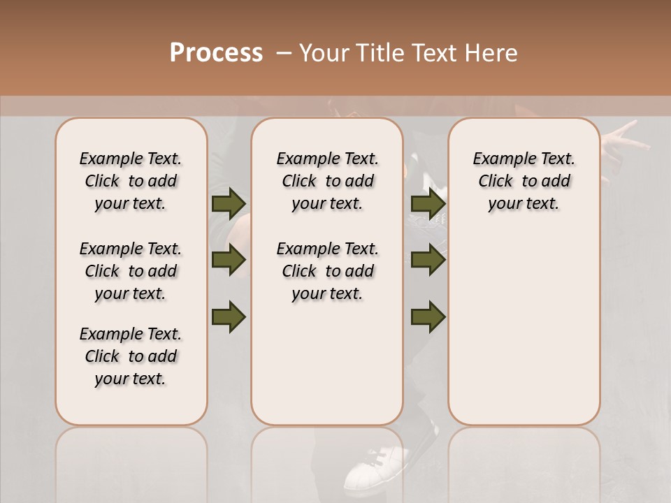Adolescence Jumper Teenager PowerPoint Template