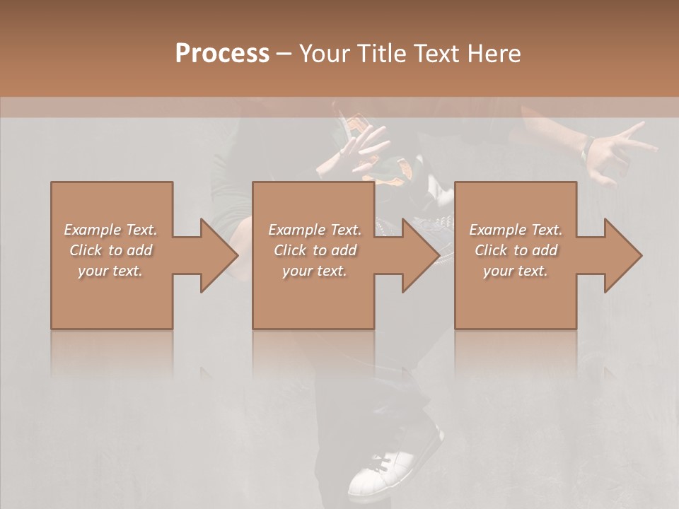 Adolescence Jumper Teenager PowerPoint Template