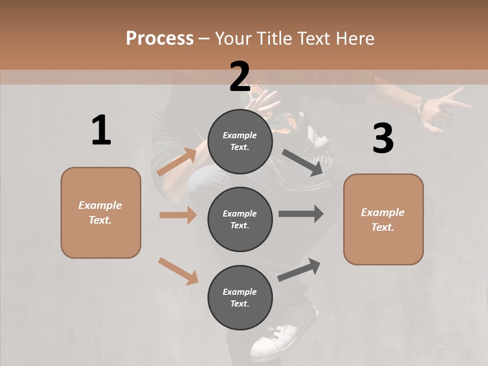 Adolescence Jumper Teenager PowerPoint Template
