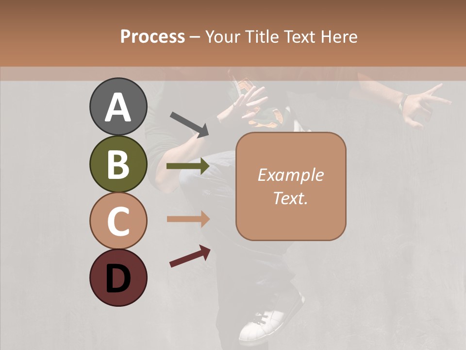 Adolescence Jumper Teenager PowerPoint Template