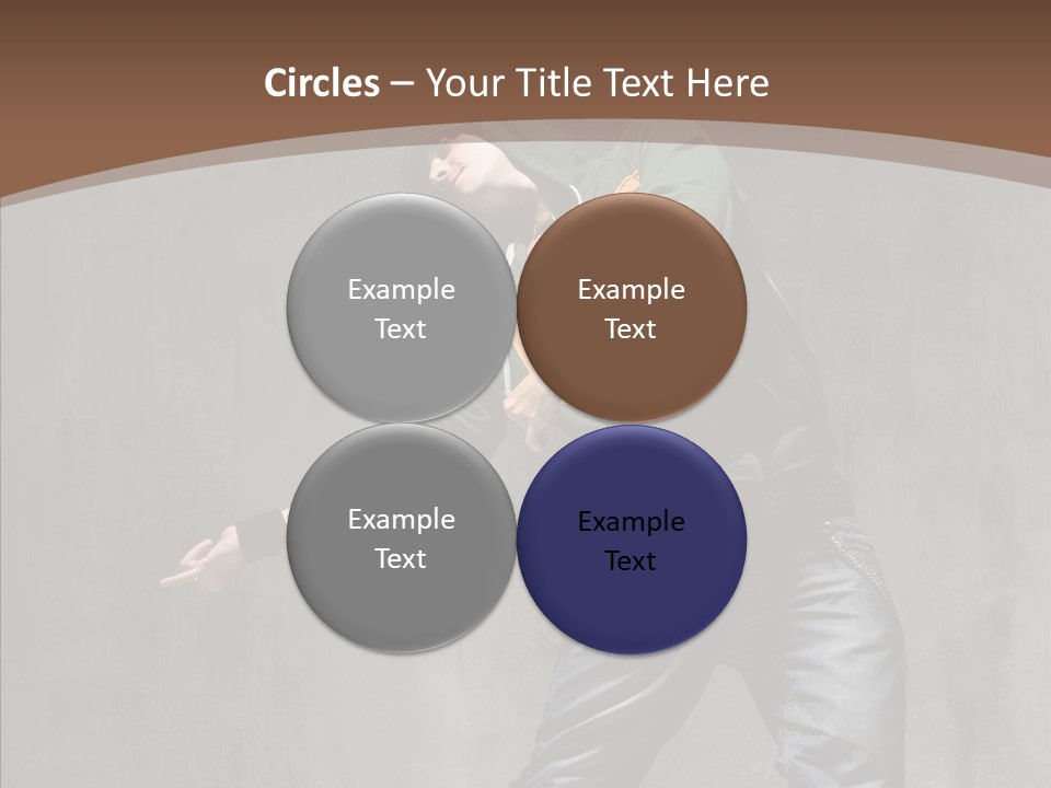 Jumper Jump Breakdance PowerPoint Template