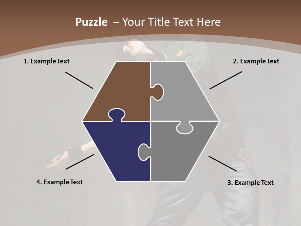 Jumper Jump Breakdance PowerPoint Template