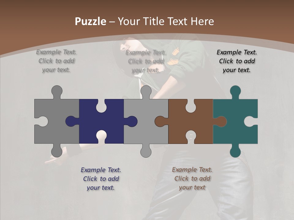 Jumper Jump Breakdance PowerPoint Template