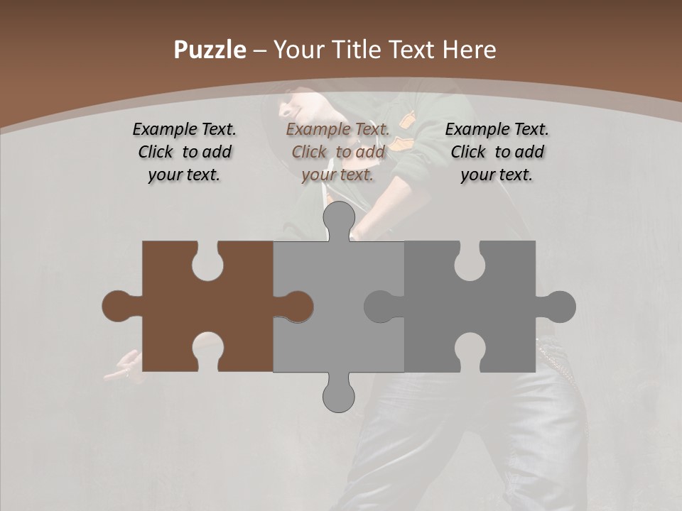 Jumper Jump Breakdance PowerPoint Template