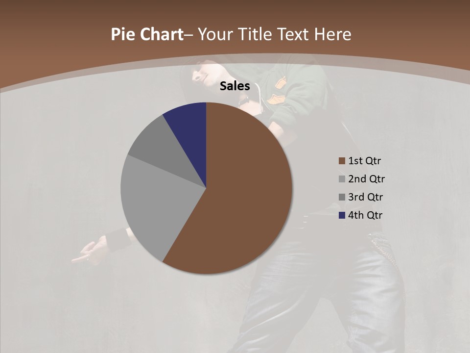 Jumper Jump Breakdance PowerPoint Template