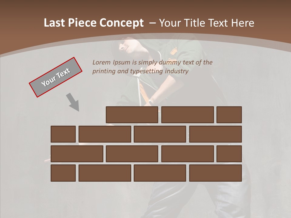 Jumper Jump Breakdance PowerPoint Template