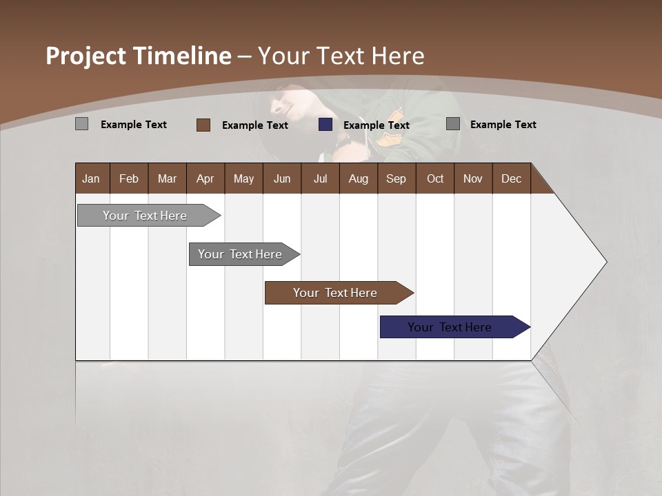 Jumper Jump Breakdance PowerPoint Template