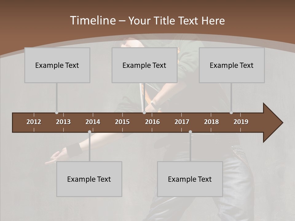 Jumper Jump Breakdance PowerPoint Template