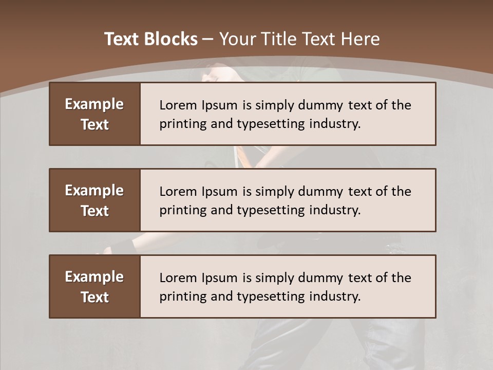 Jumper Jump Breakdance PowerPoint Template