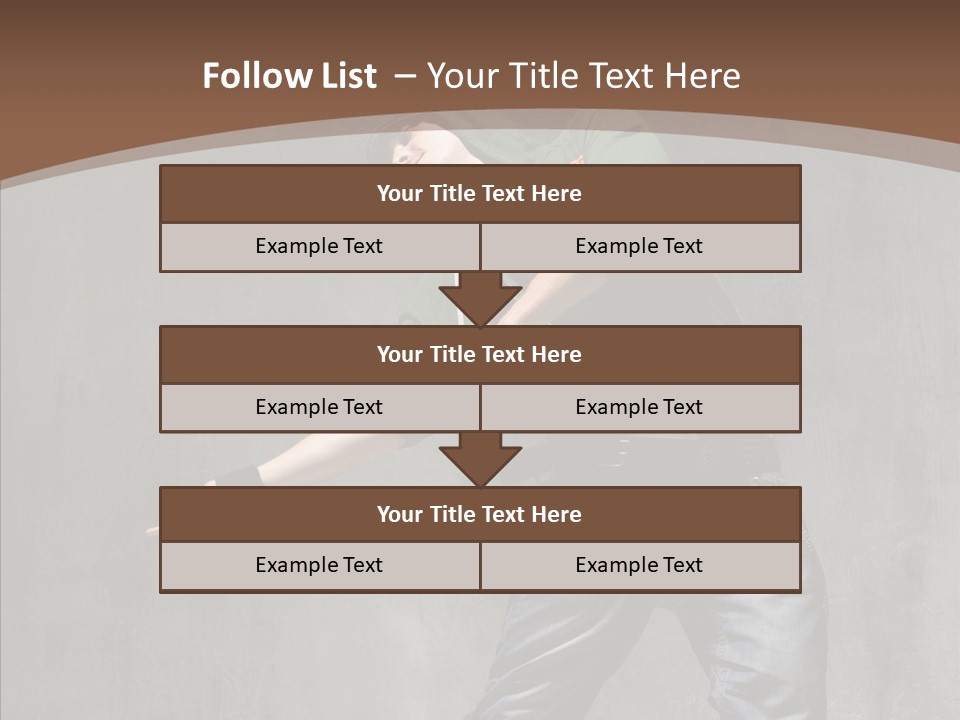 Jumper Jump Breakdance PowerPoint Template