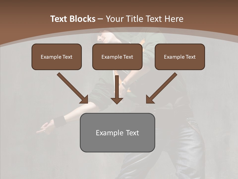 Jumper Jump Breakdance PowerPoint Template