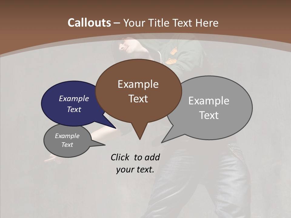 Jumper Jump Breakdance PowerPoint Template