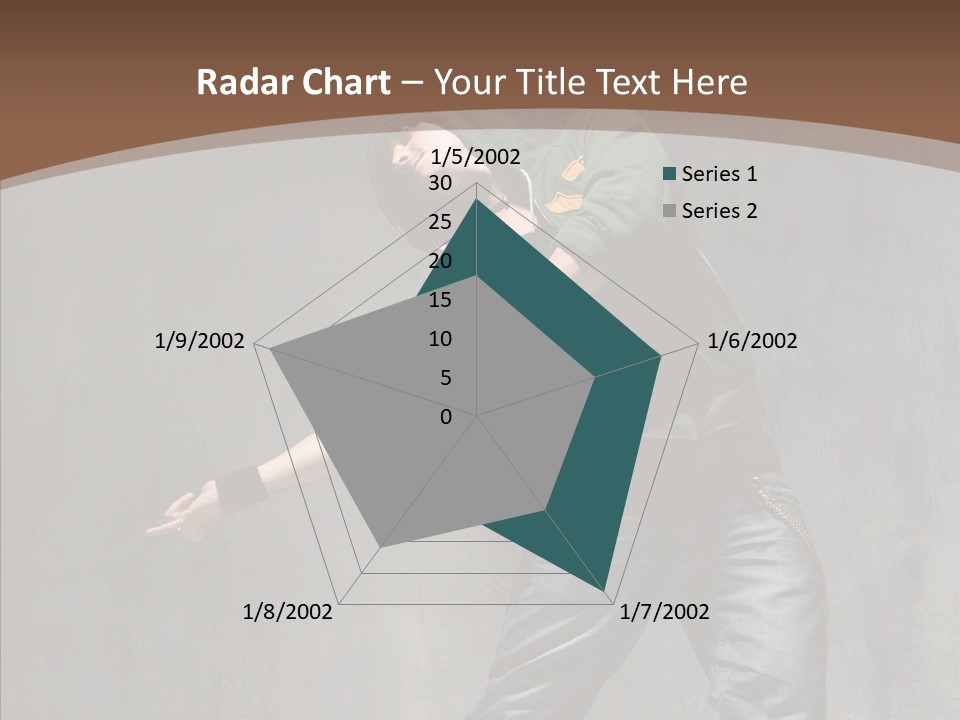 Jumper Jump Breakdance PowerPoint Template