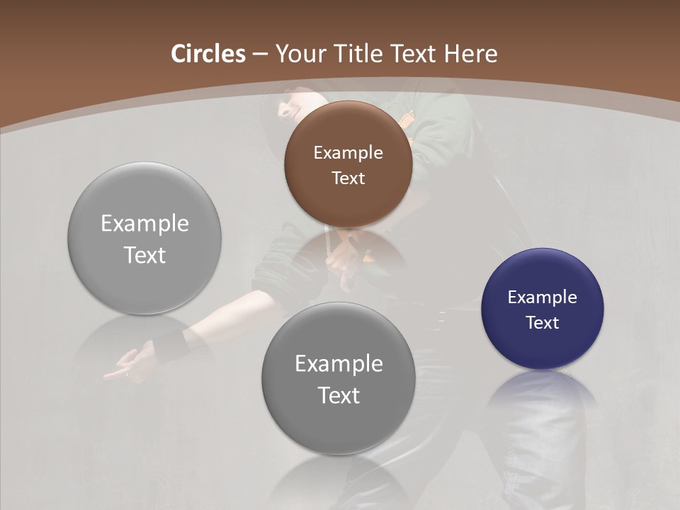 Jumper Jump Breakdance PowerPoint Template