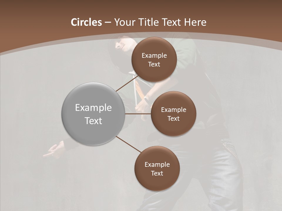 Jumper Jump Breakdance PowerPoint Template