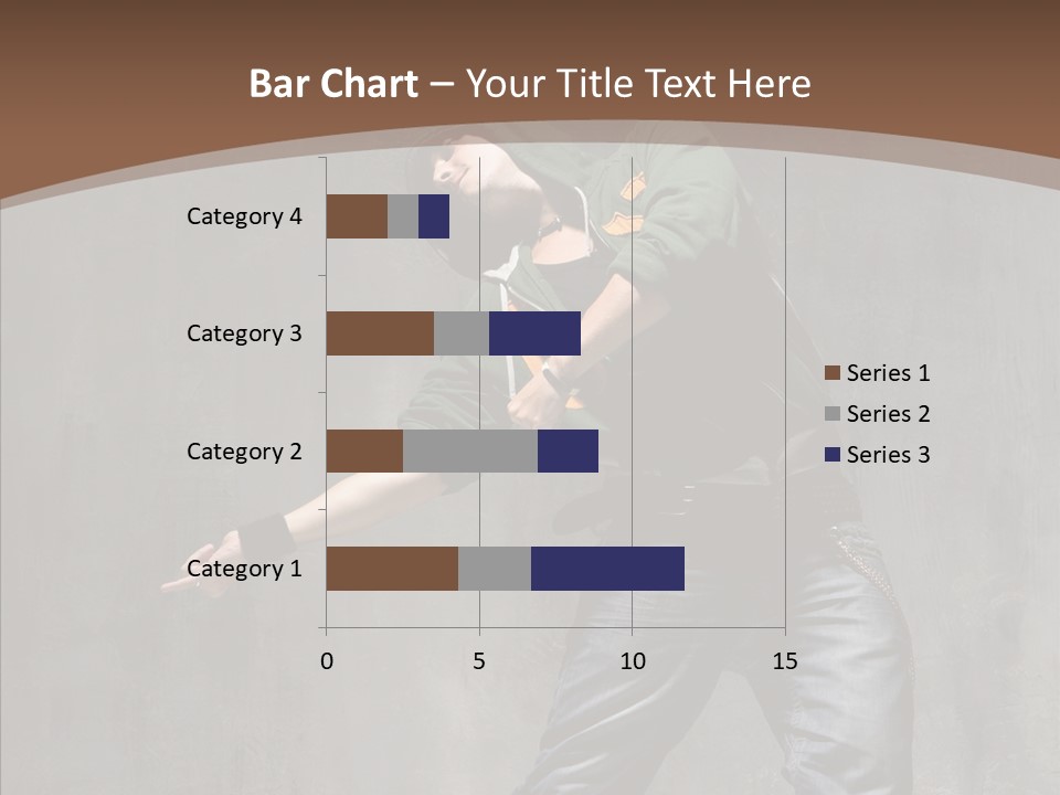 Jumper Jump Breakdance PowerPoint Template