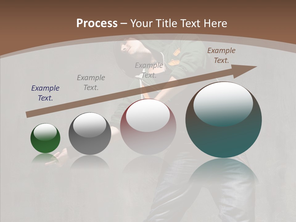 Jumper Jump Breakdance PowerPoint Template