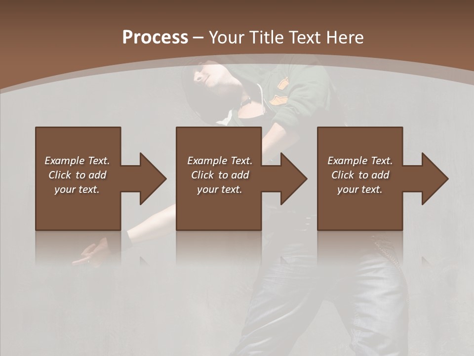 Jumper Jump Breakdance PowerPoint Template