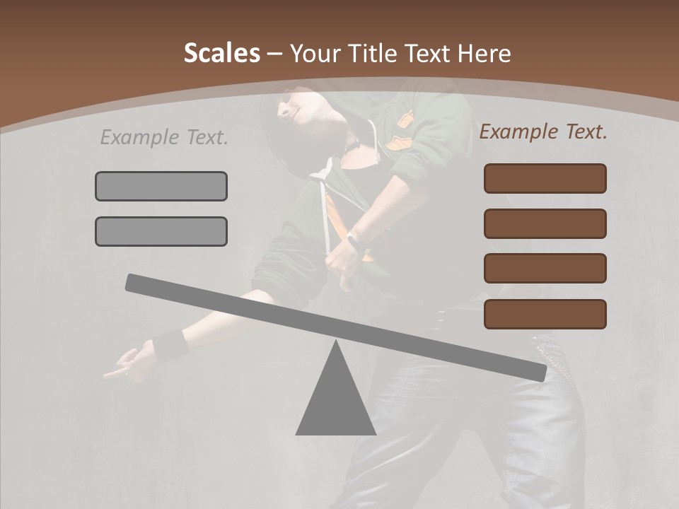 Jumper Jump Breakdance PowerPoint Template